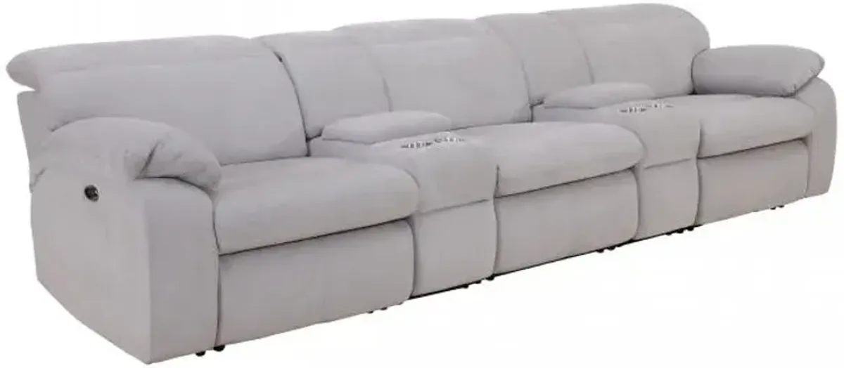 Paige Triple Reclining Theater Sofa