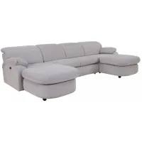 Paige Double Chaise With Sleeper Sectional