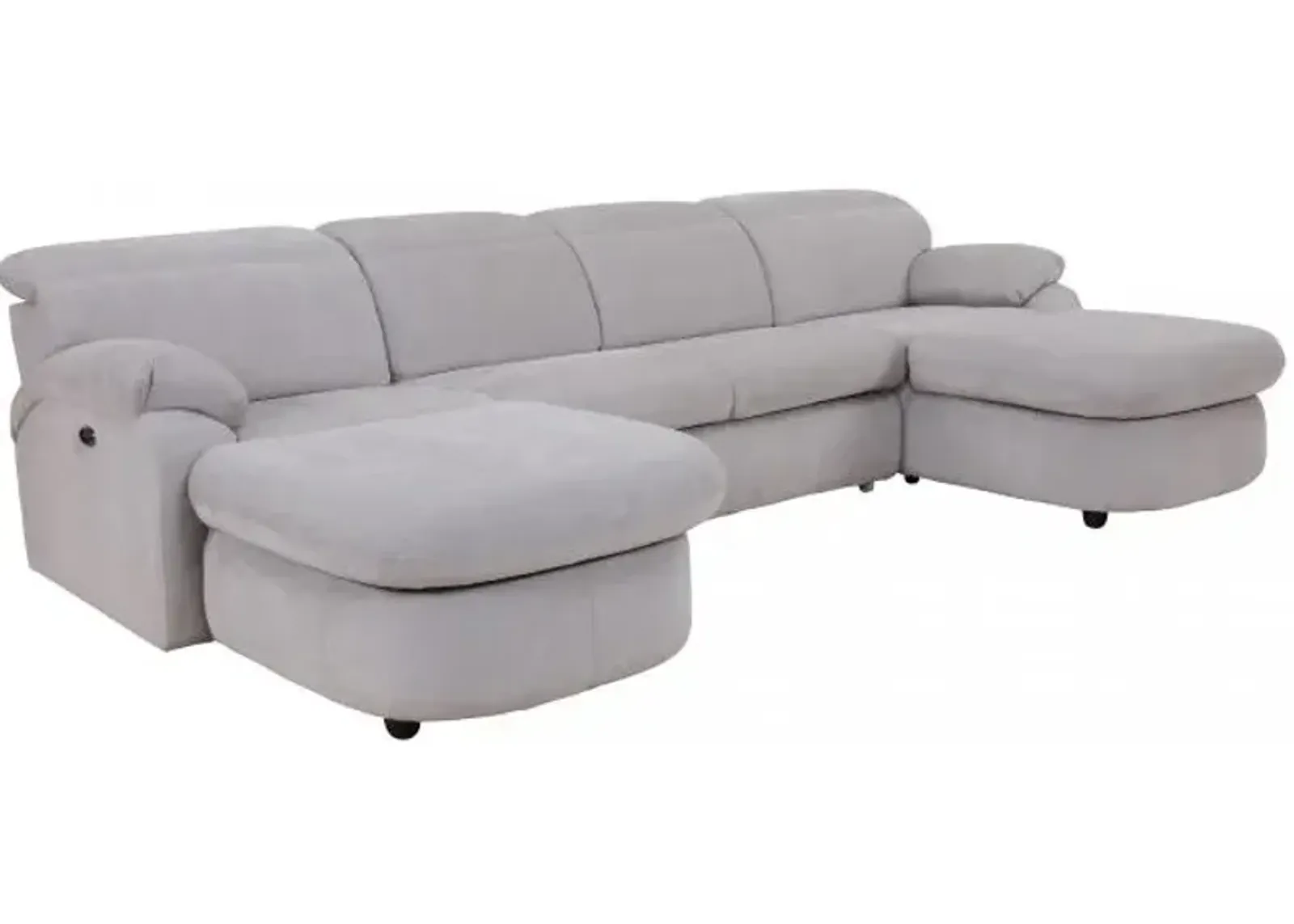 Paige Double Chaise With Sleeper Sectional