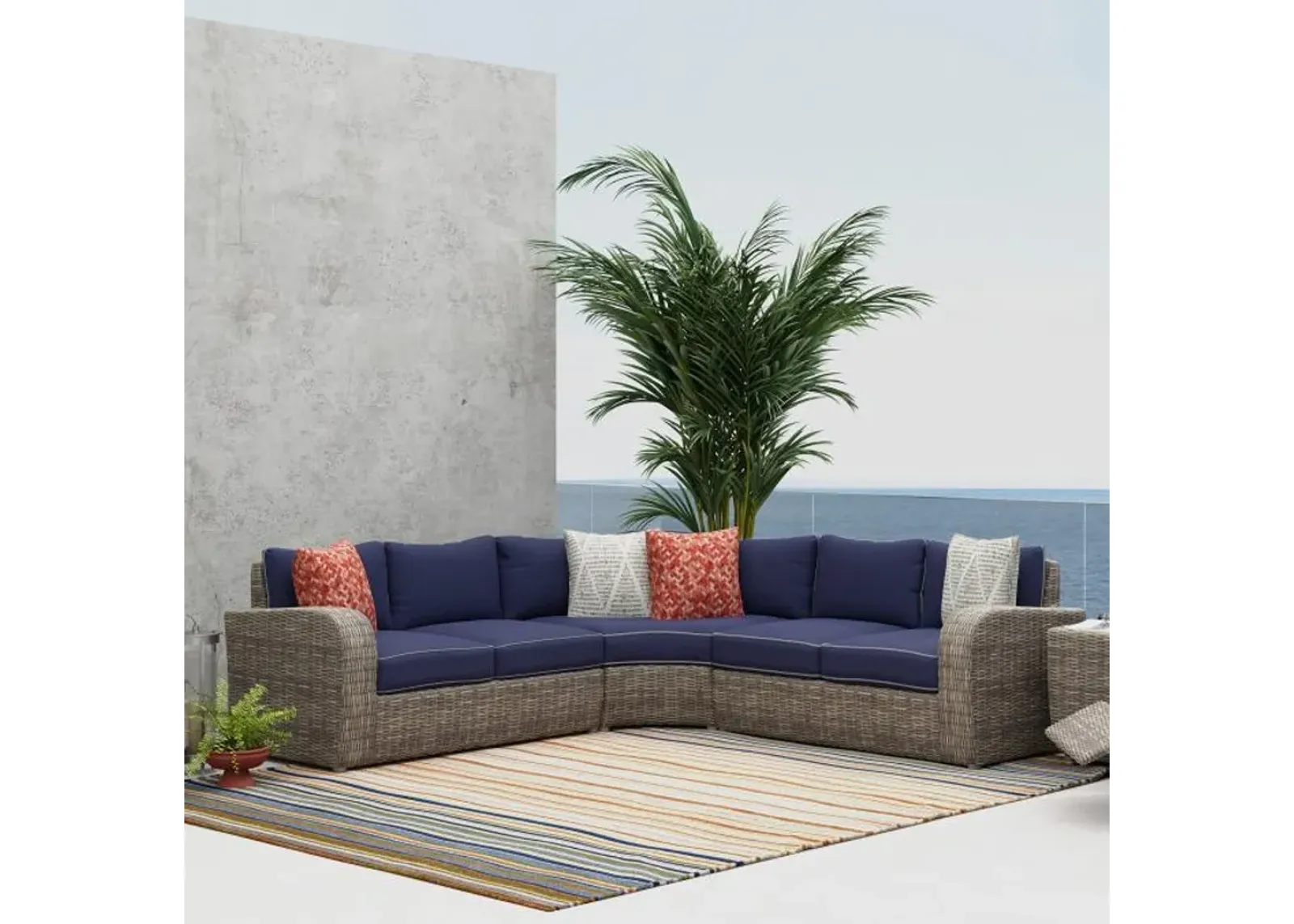 Seaport 3pc Sectional