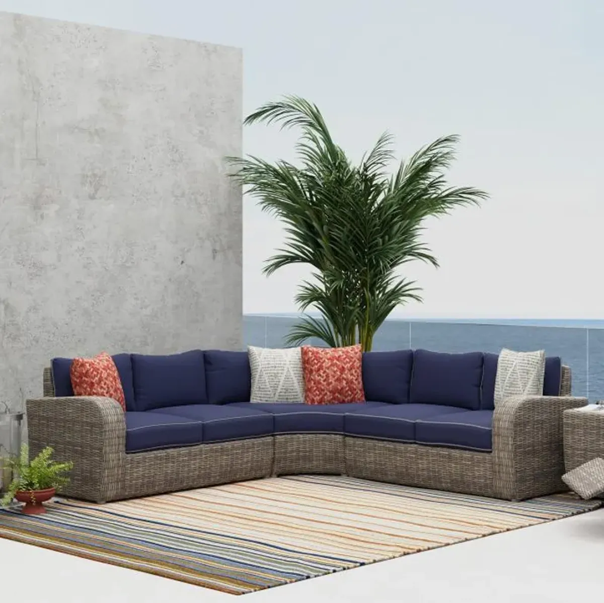 Seaport 3pc Sectional