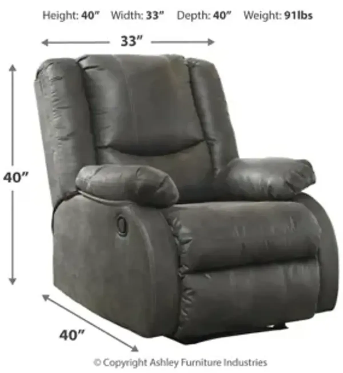 Bladewood Recliner