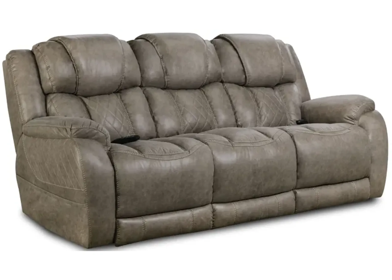 Double Reclining Power Sofa