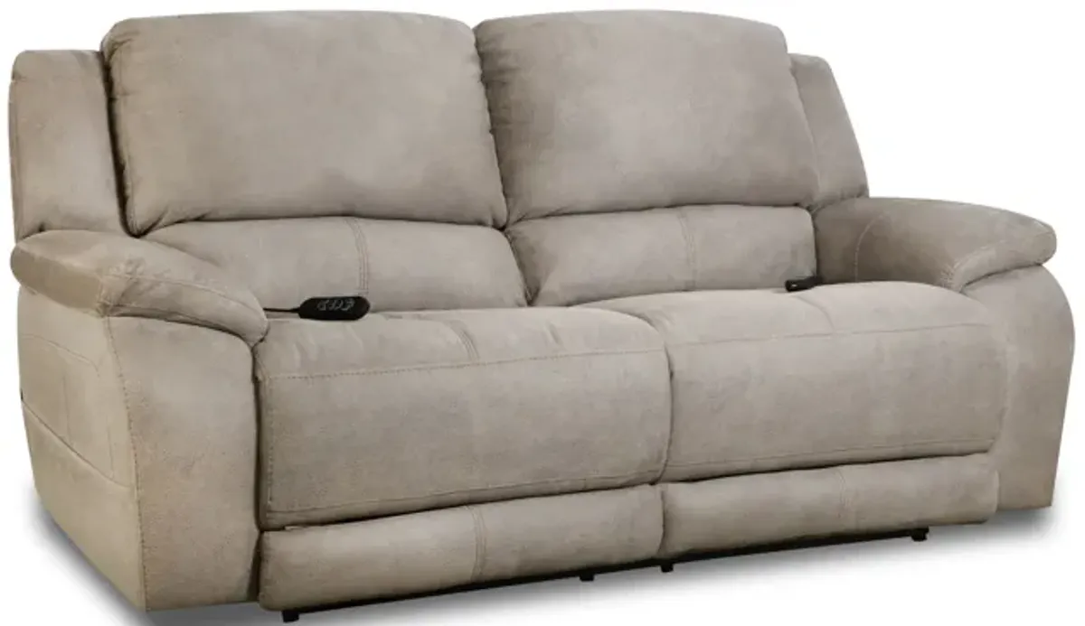 Double Reclining Power Sofa