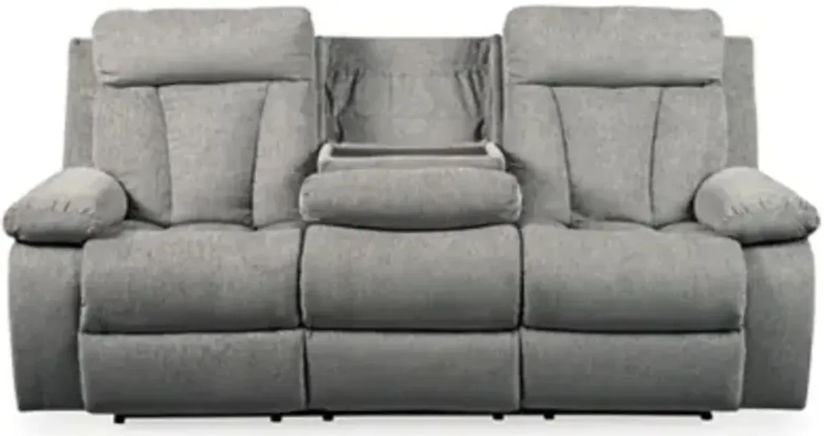 Mitchiner Reclining Sofa with Drop Down Table