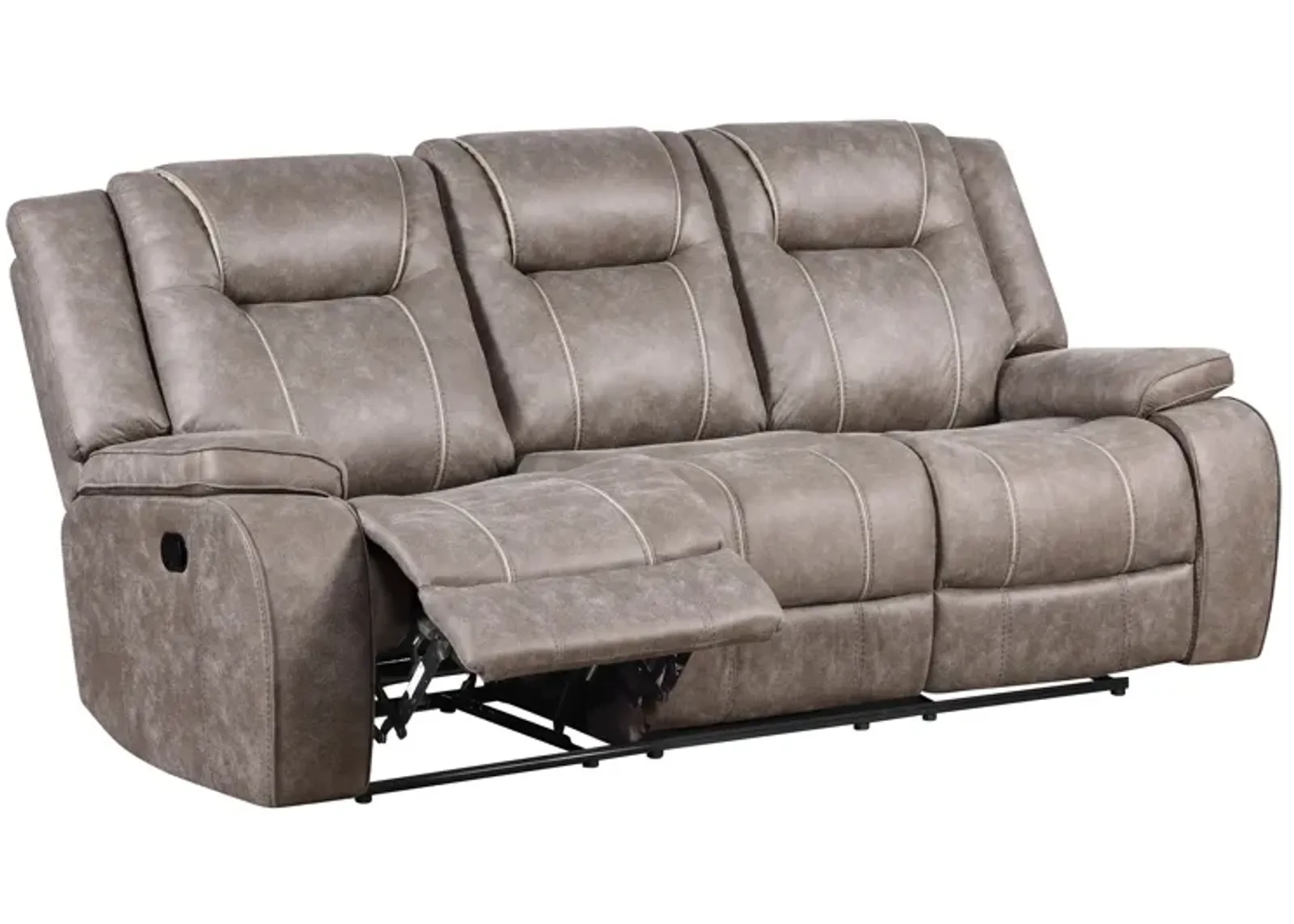 Blake Desert Taupe Reclining Sofa