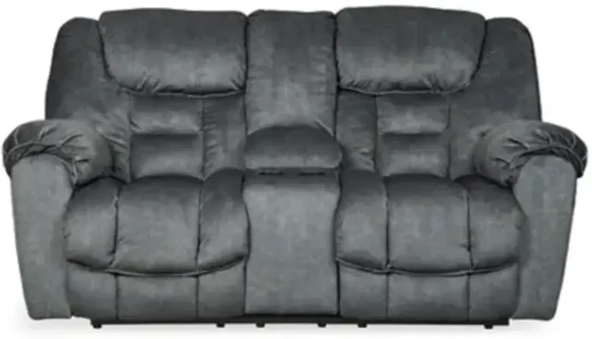 Capehorn Reclining Loveseat with Console