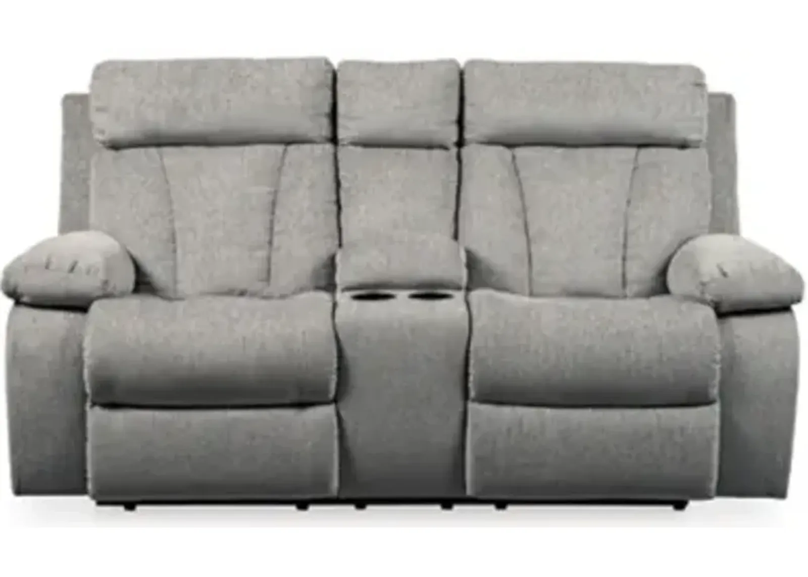 Mitchiner Reclining Loveseat with Console