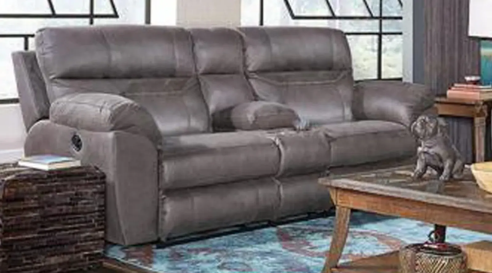 Reclining Console Loveseat