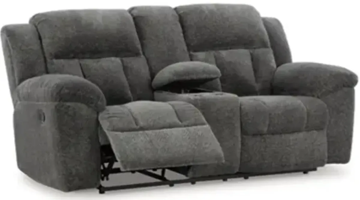 Frohn Reclining Loveseat with Console