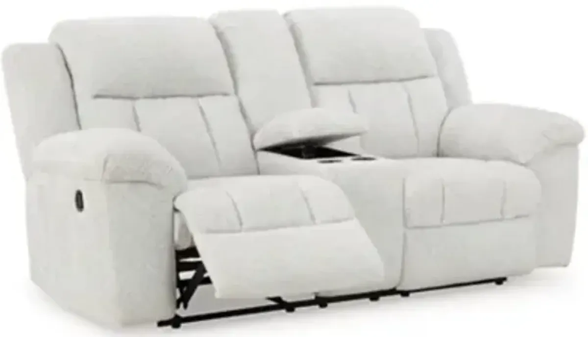 Frohn Reclining Loveseat with Console