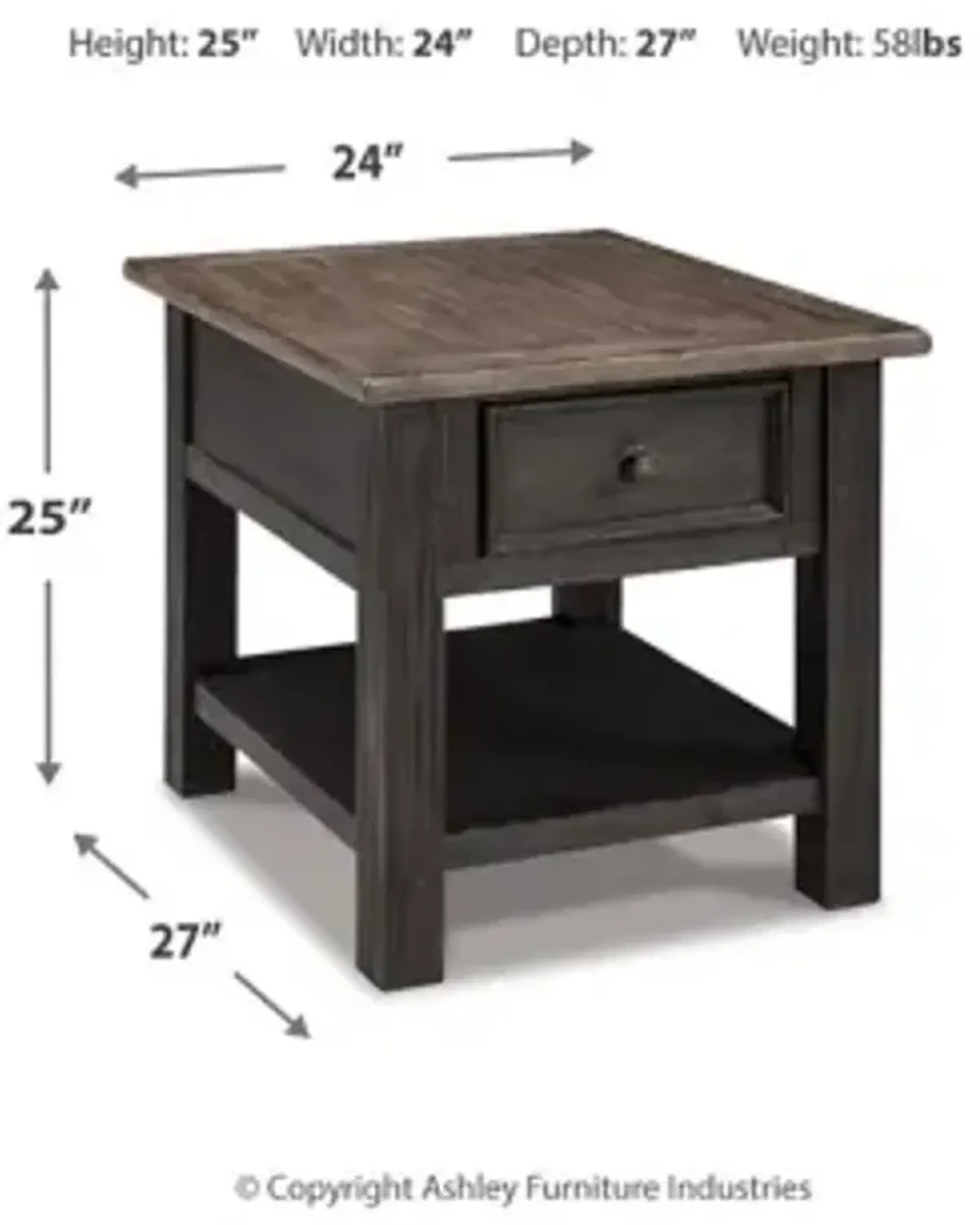 Tyler Creek End Table