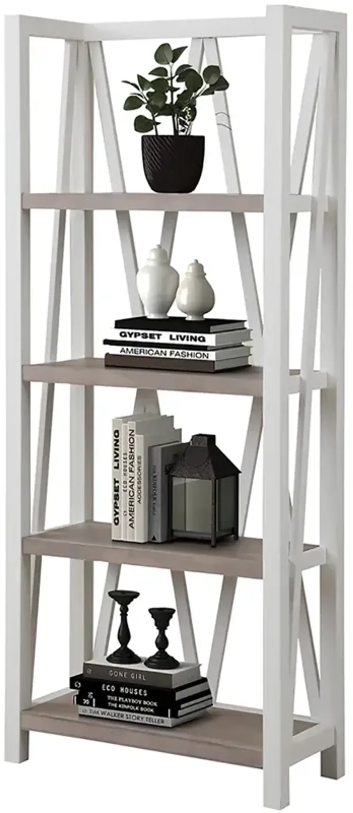 Americana Modern Cotton Etagere Bookcase