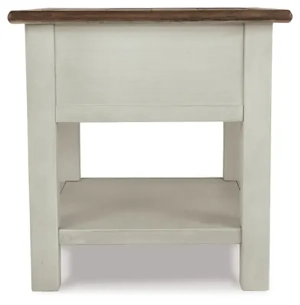 Bolanburg Chairside End Table with USB Ports & Outlets