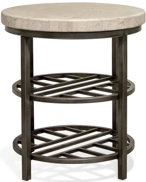 Capri Round End Table
