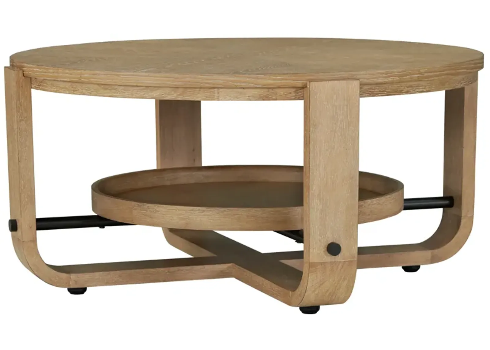 Escape Cocktail Table Round with Shelf