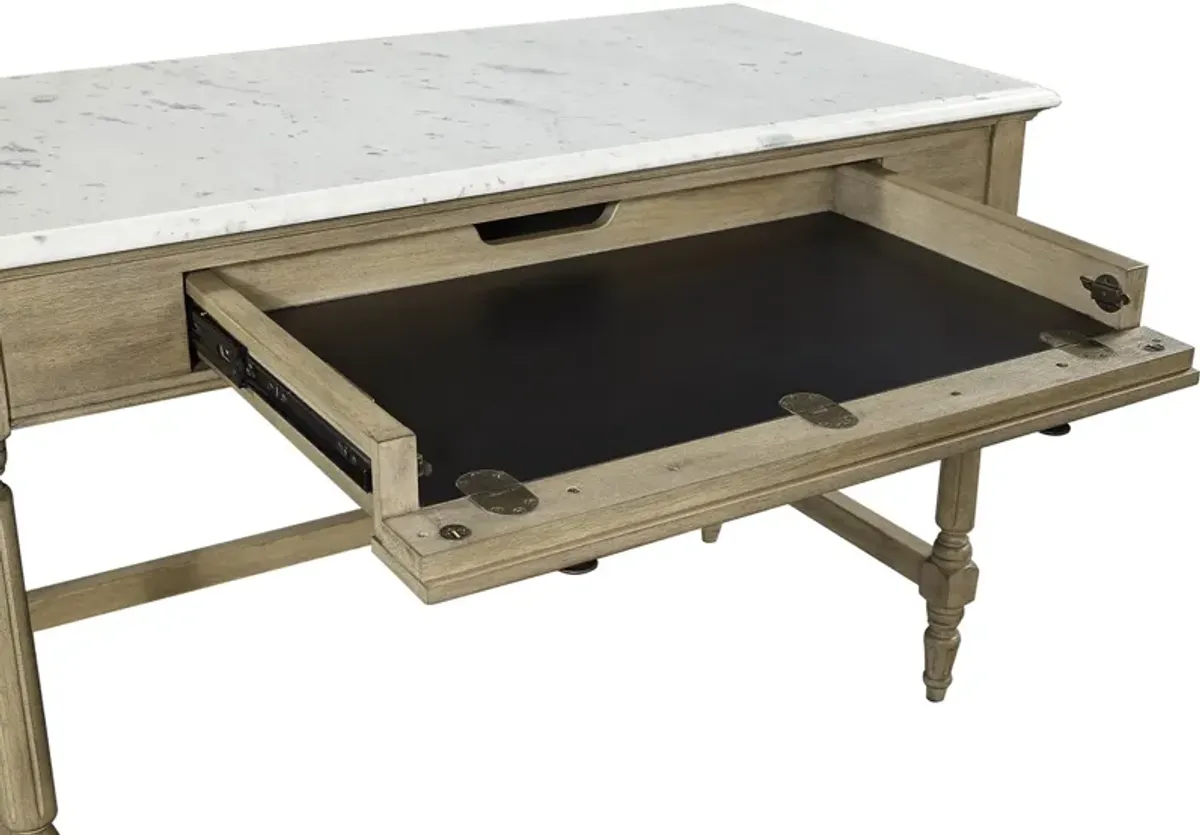 Writing Desk w/ Marble Top