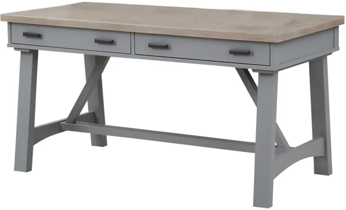 Americana Modern Dove 60 In. Writing Desk