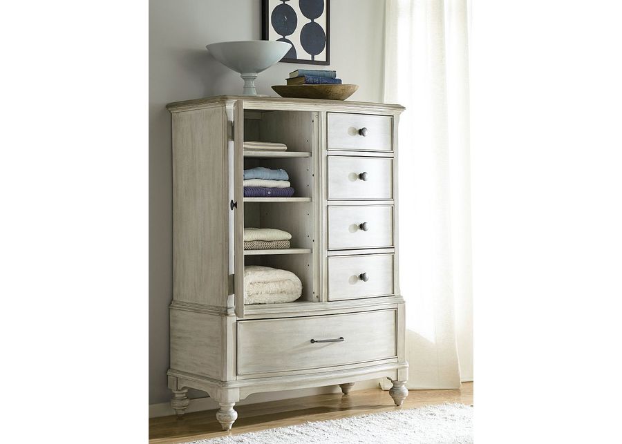 Calvin Door Chest With Five Drawers