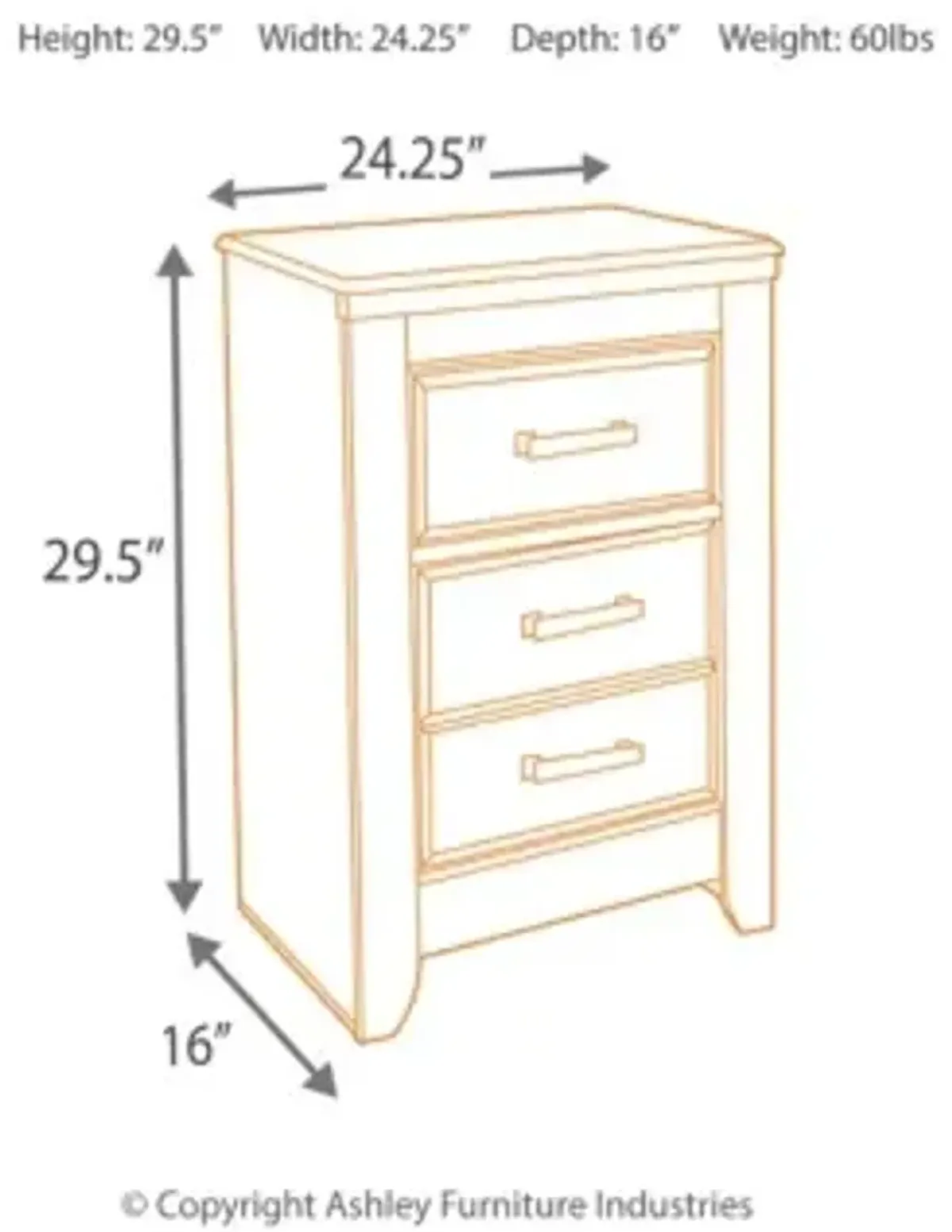 Juararo Nightstand