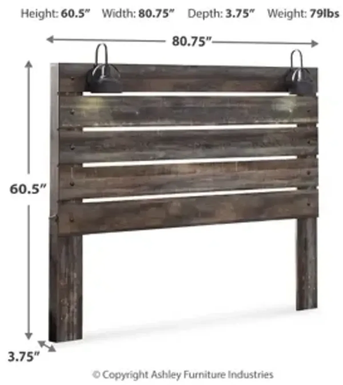 Drystan King Panel Headboard