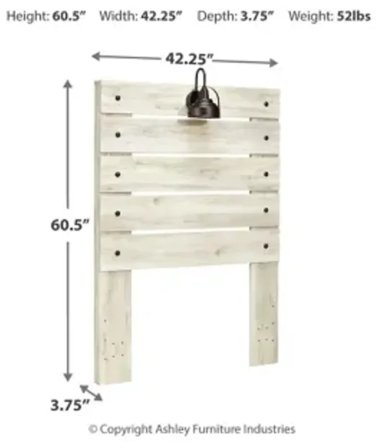 Cambeck Twin Panel Headboard