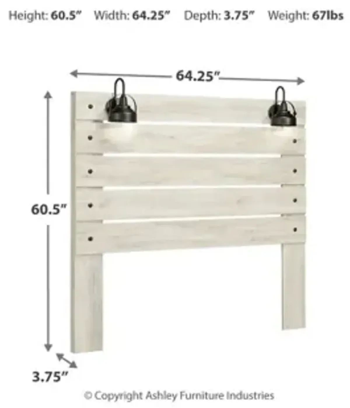 Cambeck Queen Panel Headboard