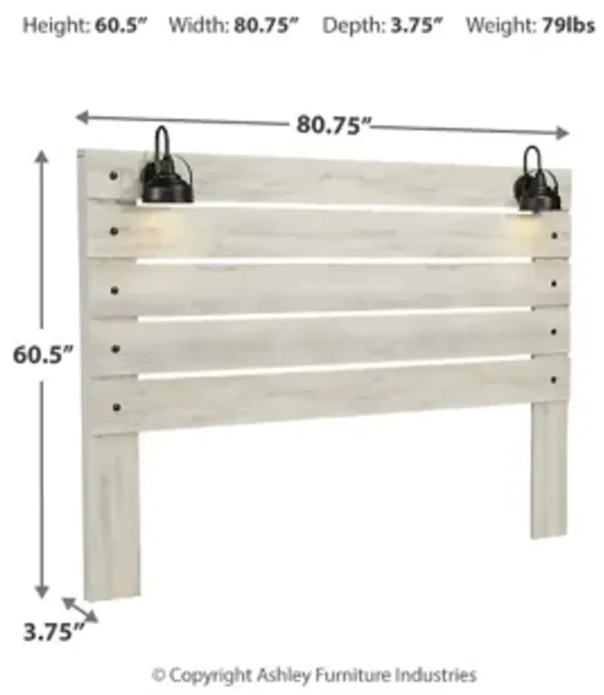 Cambeck King Panel Headboard