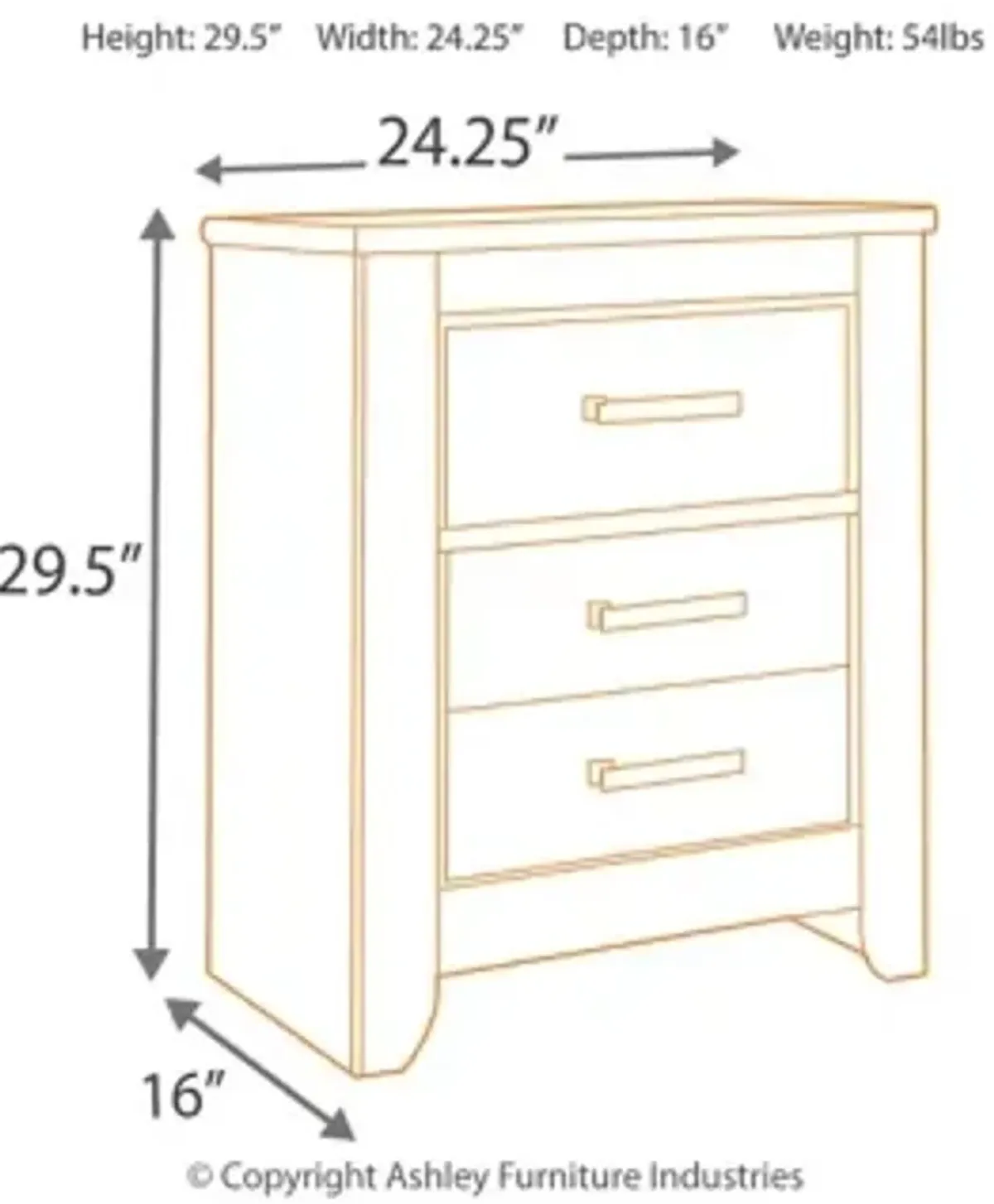 Zelen Nightstand