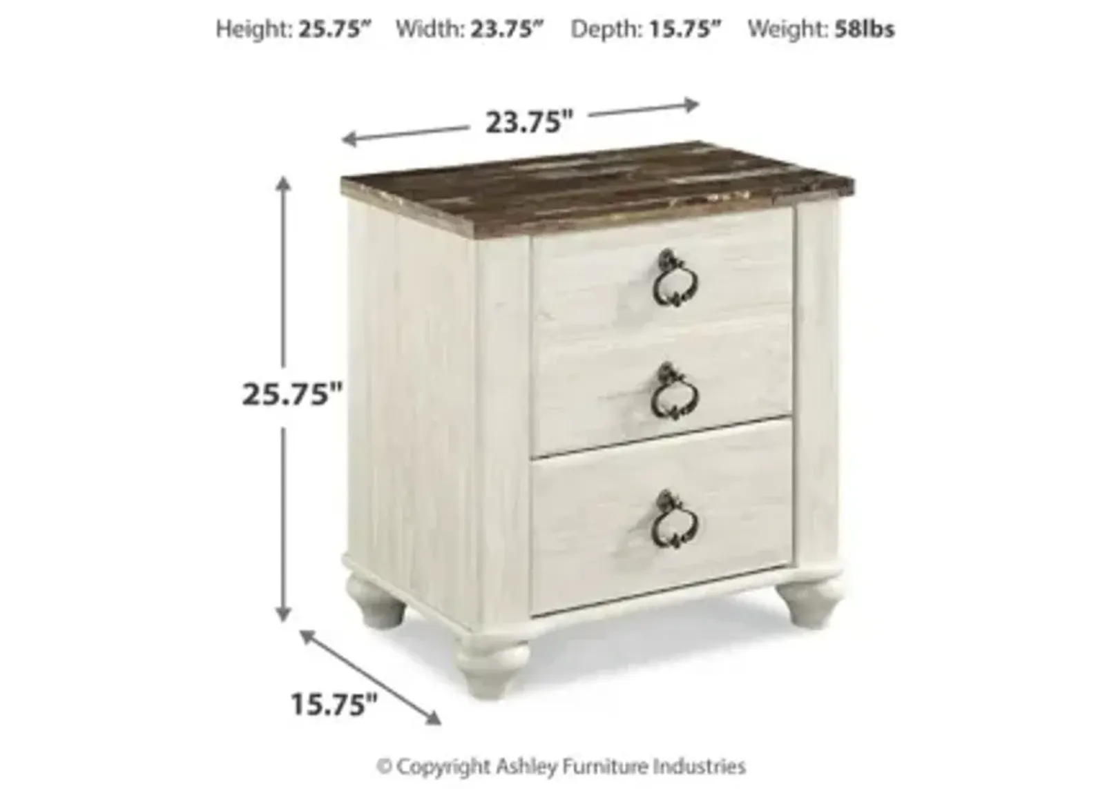 Willowton Nightstand