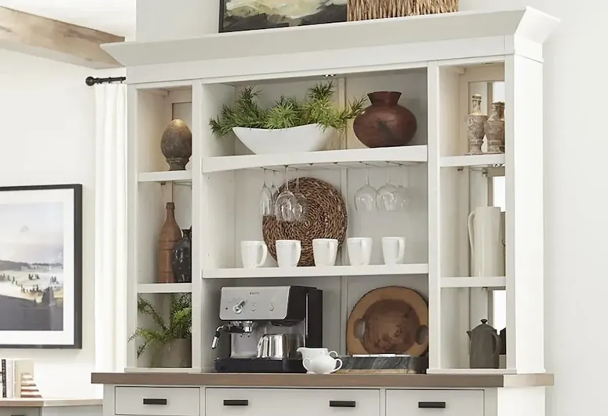 Americana Modern Dining 69 In. Display Hutch