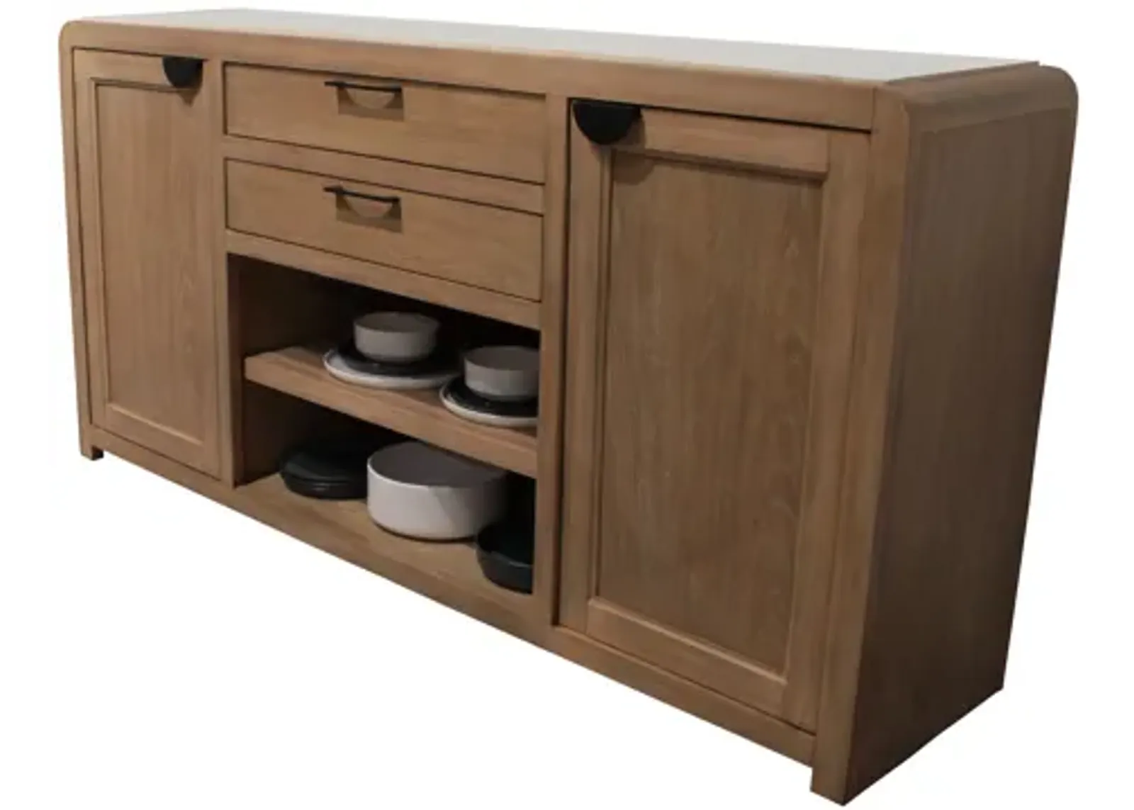 Escape Dining 72 In. Buffet Server with Stone Top