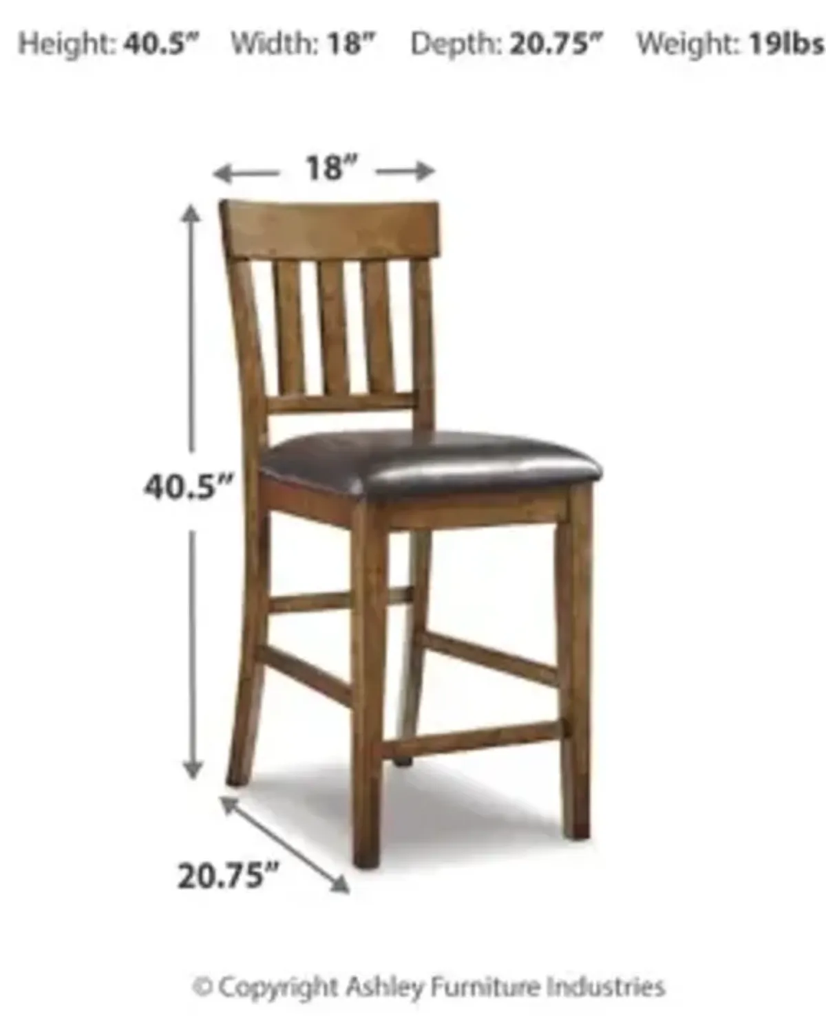 Ralene Counter Height Bar Stool