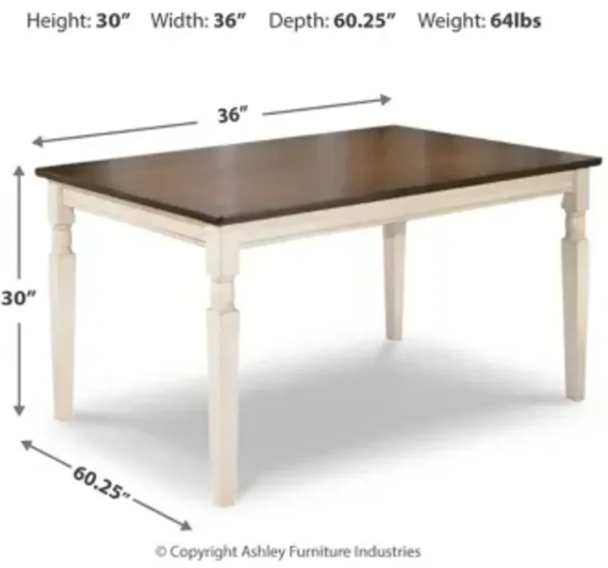 Whitesburg Dining Table