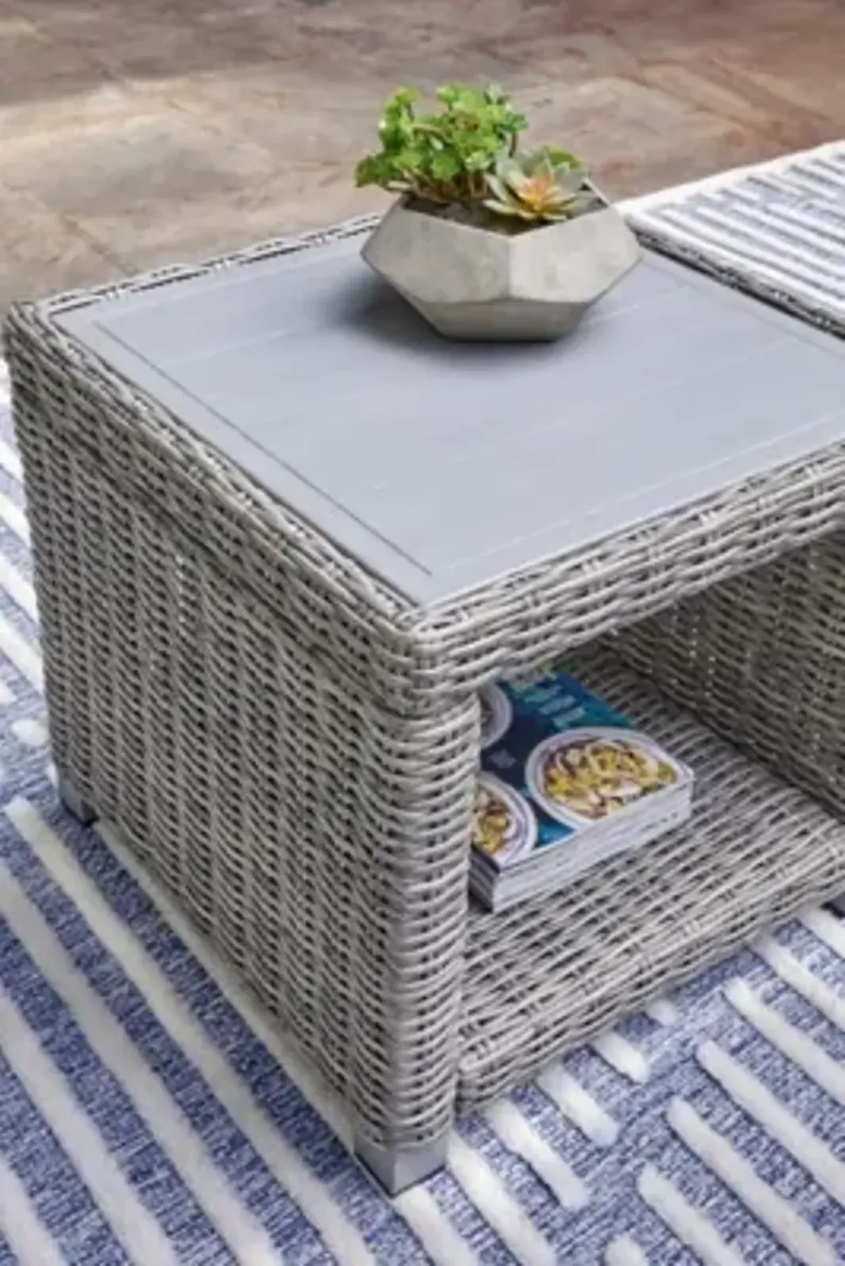 Naples Beach Outdoor End Table