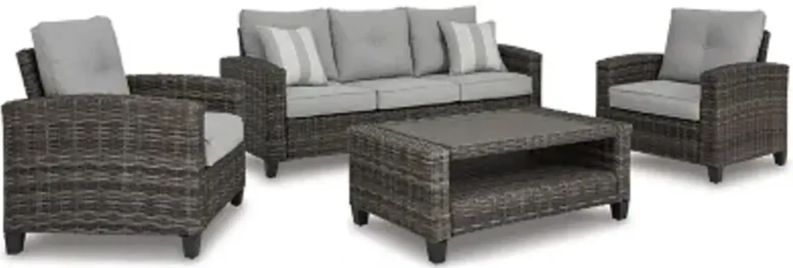 Cloverbrooke 4-Piece Outdoor Conversation Set