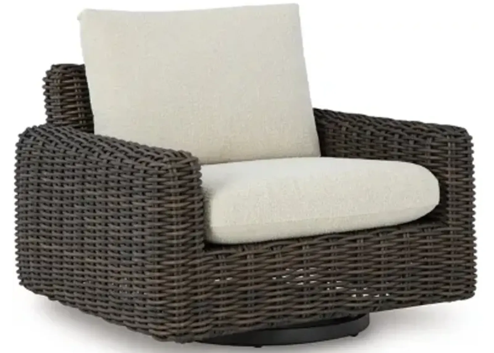 Kimora Outdoor Swivel Lounge Chair