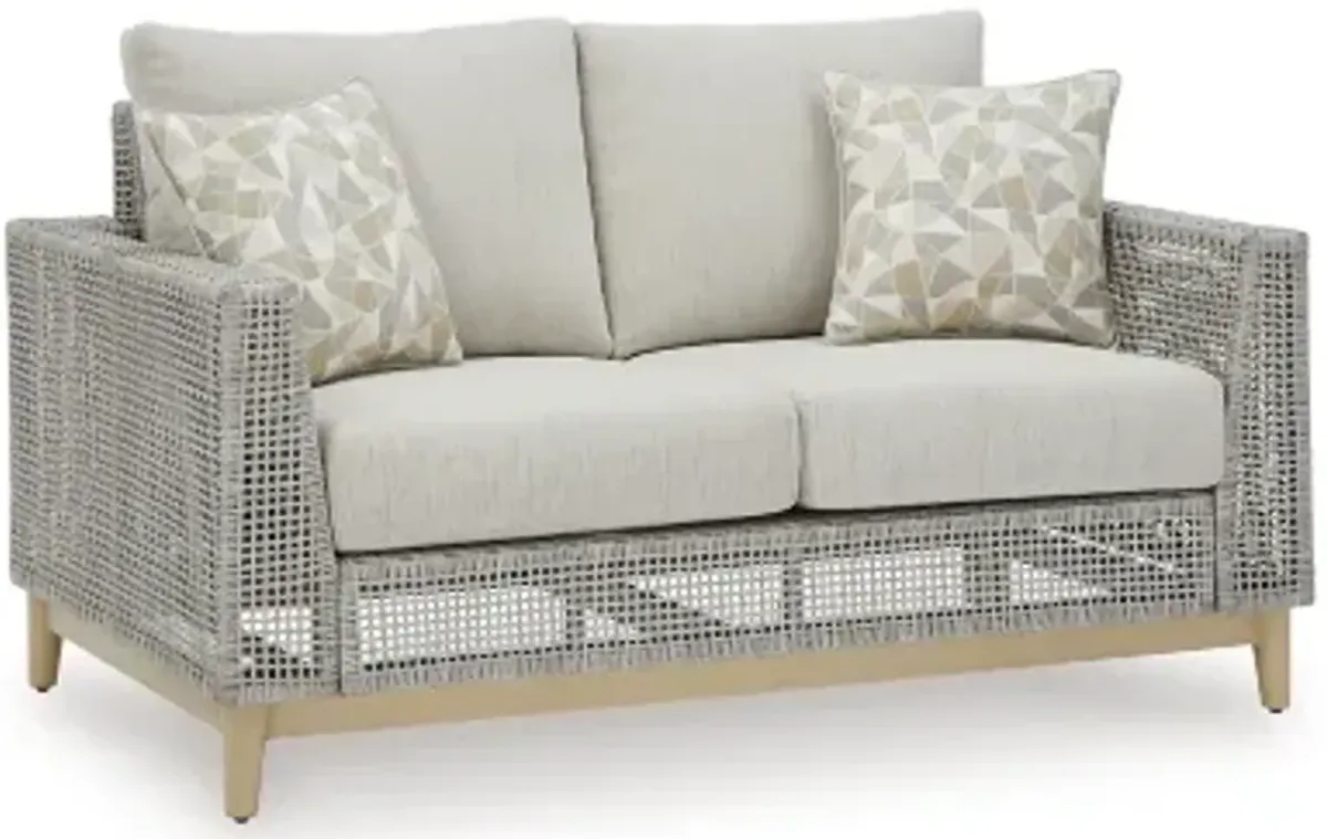 Seton Creek Outdoor Loveseat with Cushion