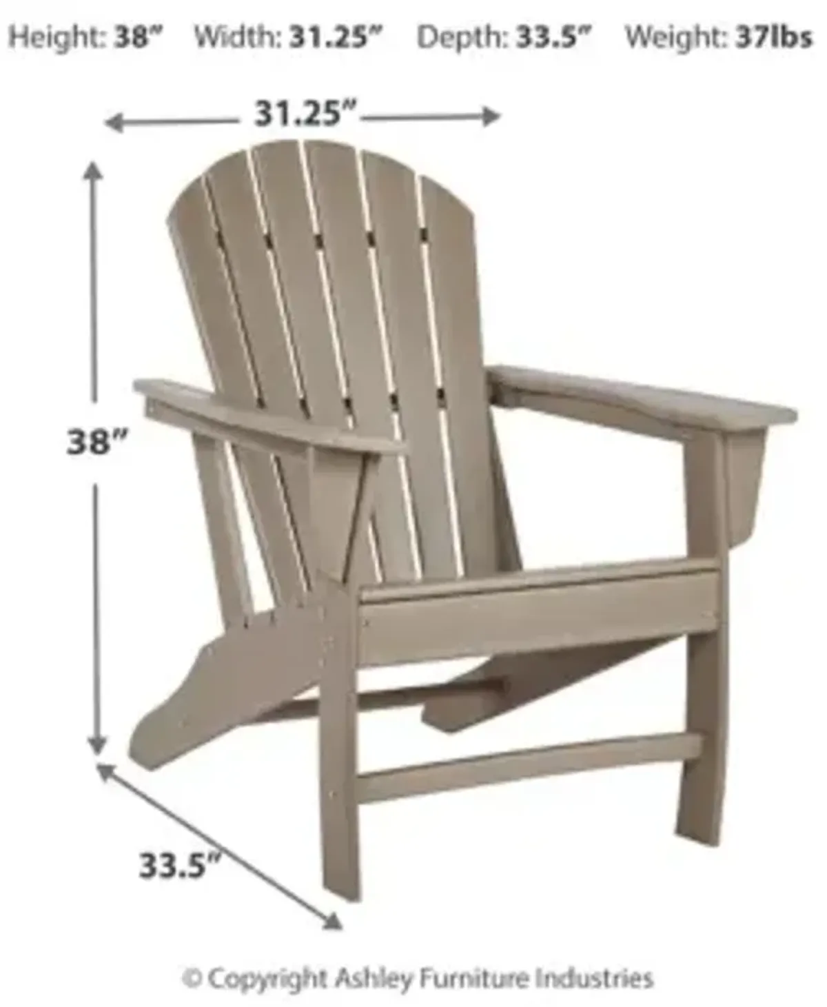 Sundown Treasure Adirondack Chair