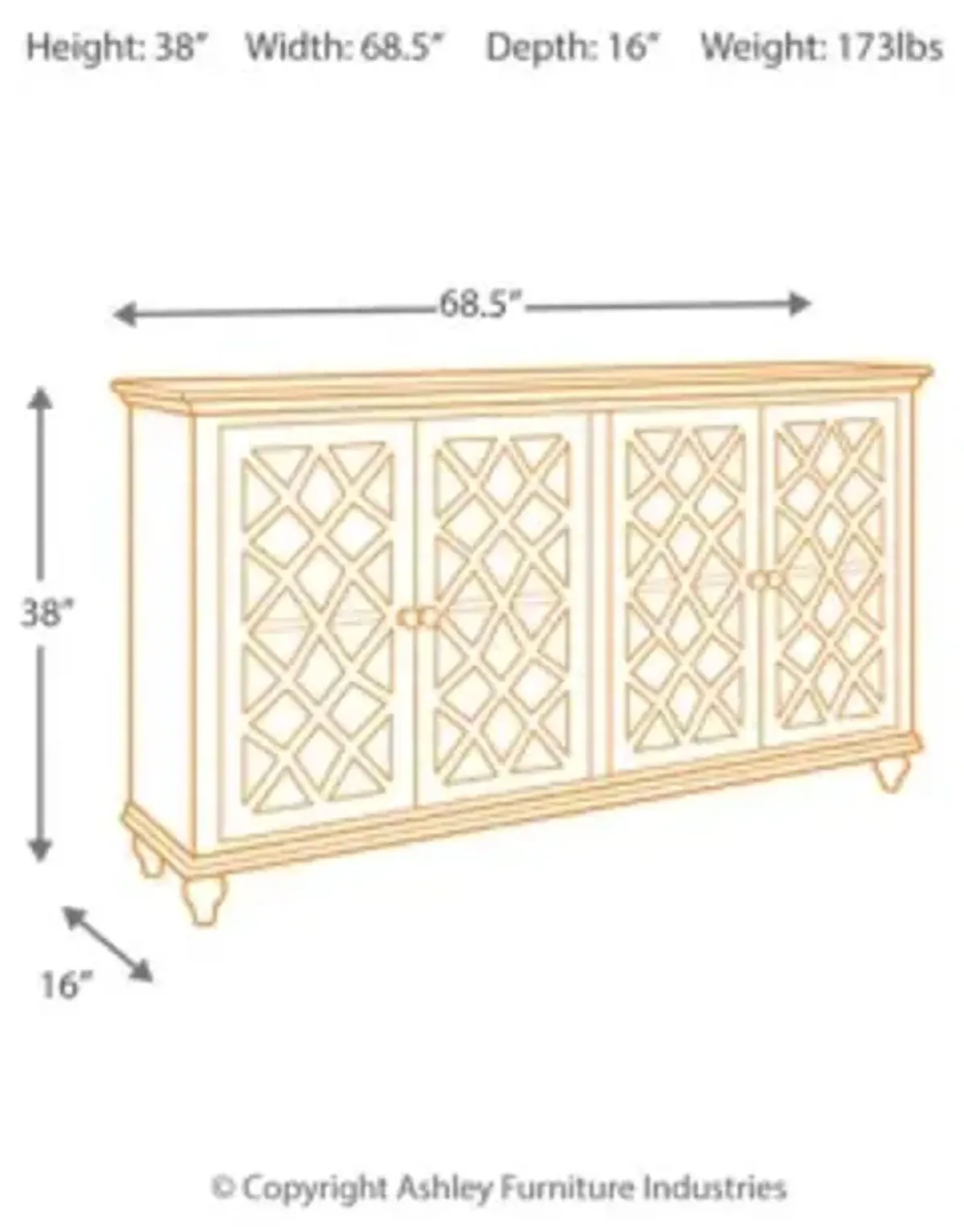 Mirimyn Accent Cabinet