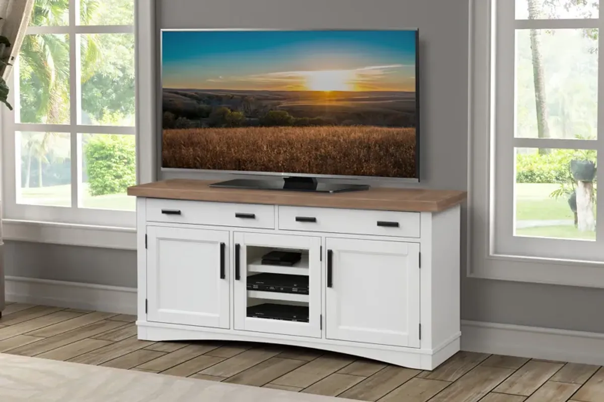 Americana Modern Cotton 63 In. TV Console