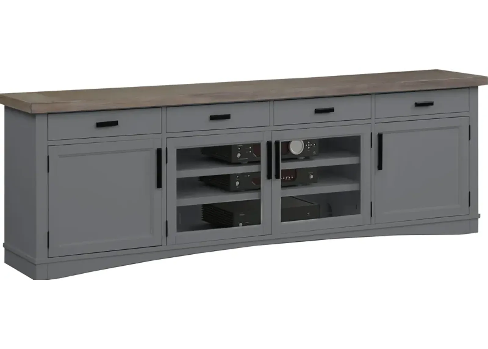 Americana Modern Dove 92 In. TV Console