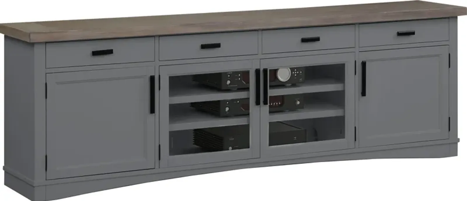 Americana Modern Dove 92 In. TV Console