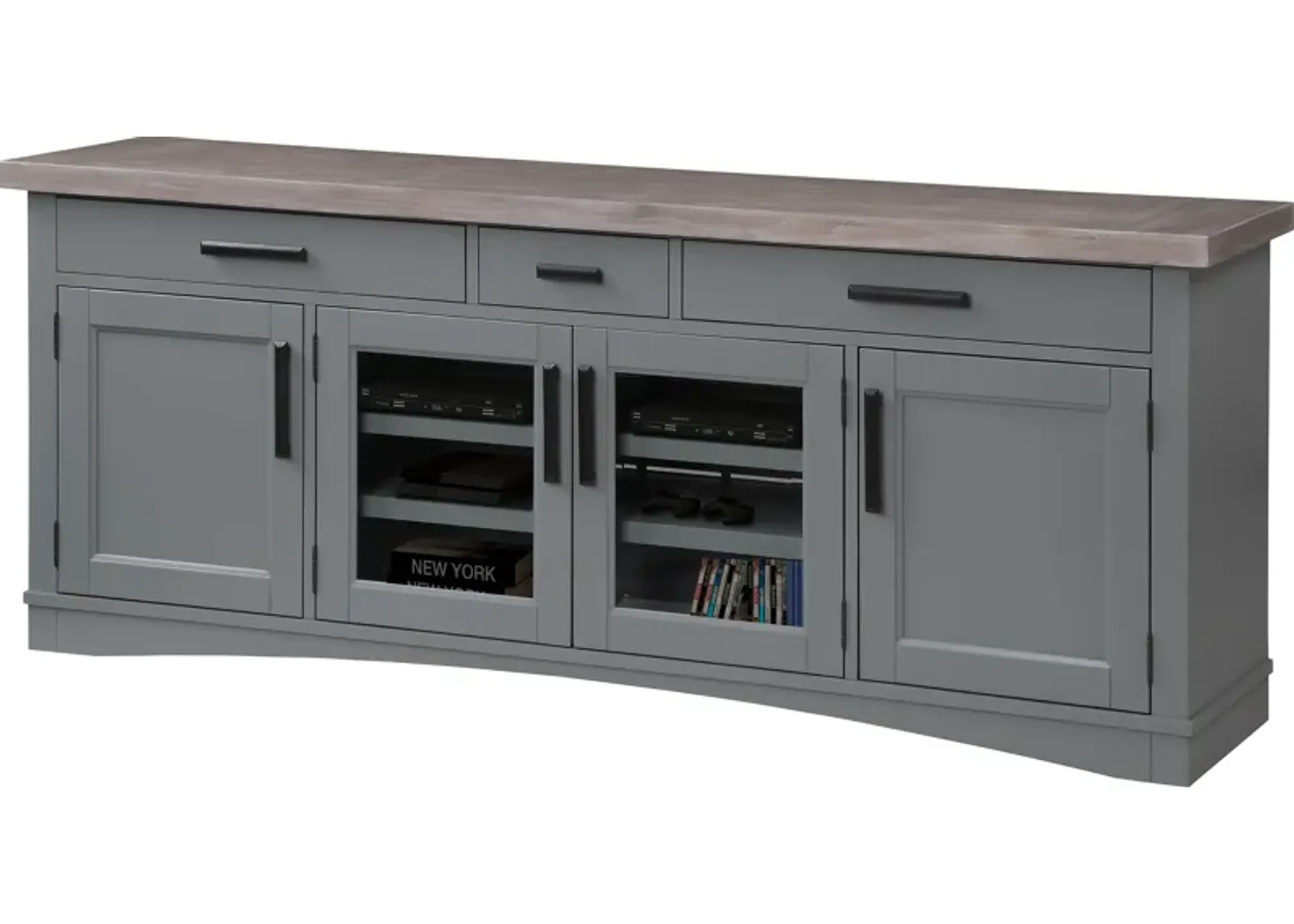 Americana Modern Dove 76 In. TV Console