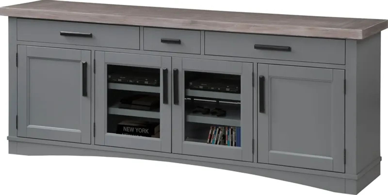 Americana Modern Dove 76 In. TV Console