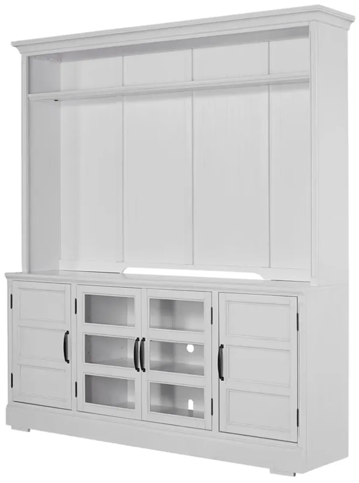 Shoreham Effortless White 76 In. TV Console