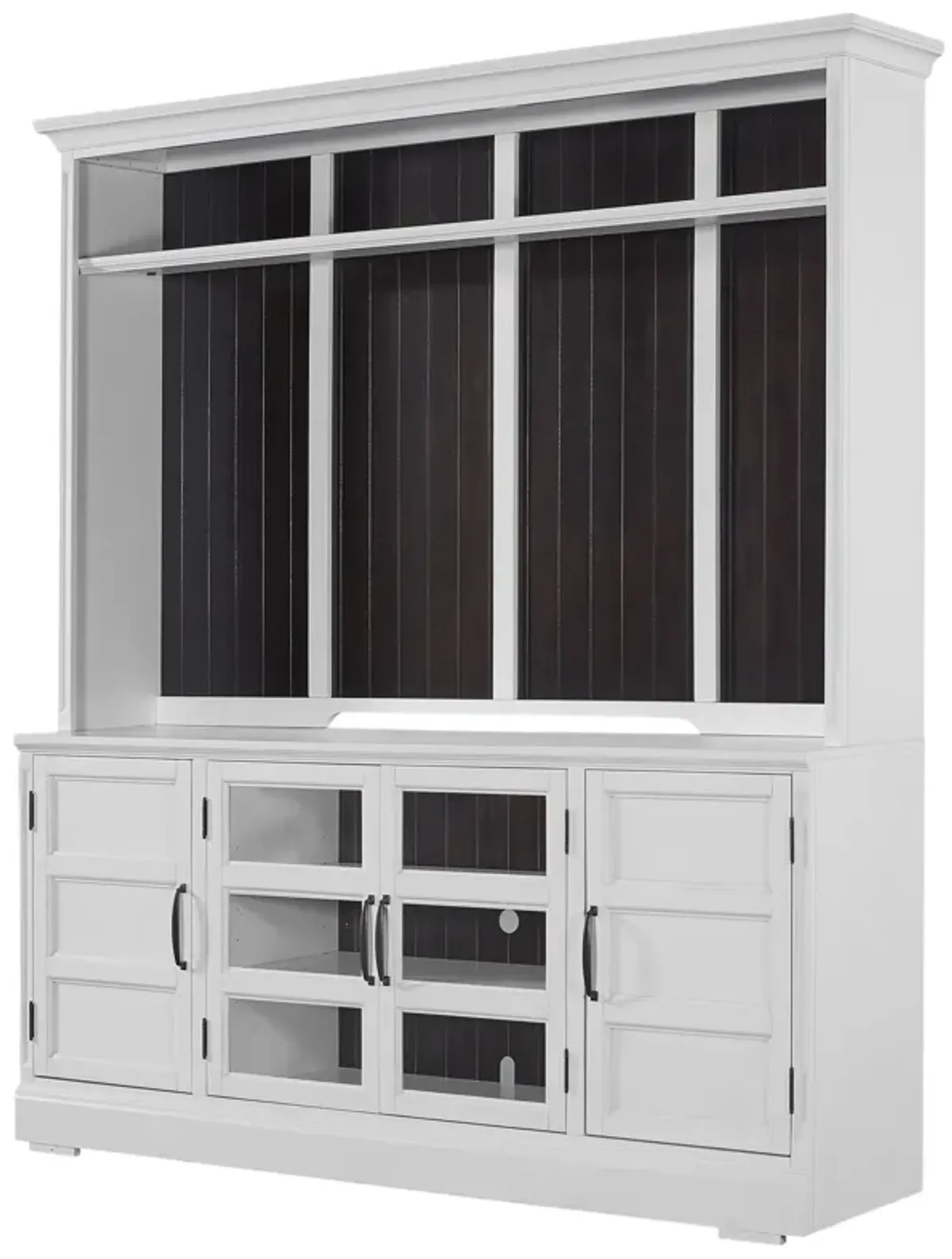 Shoreham Effortless White 76 In. TV Console