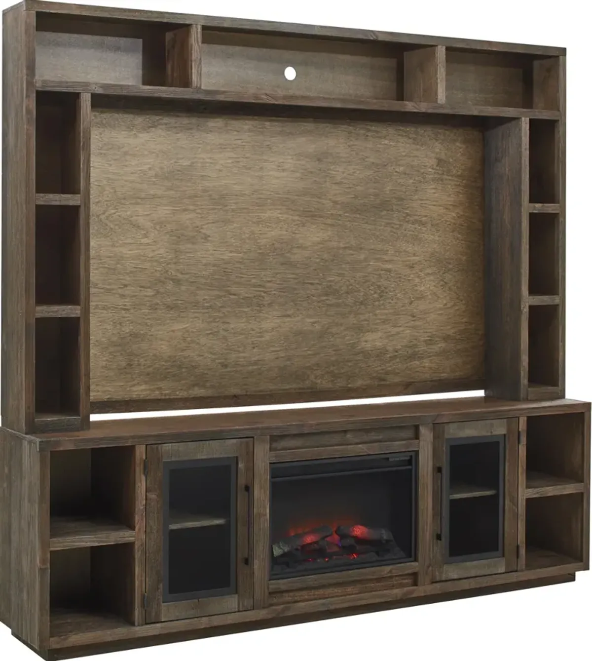 97" Fireplace Console