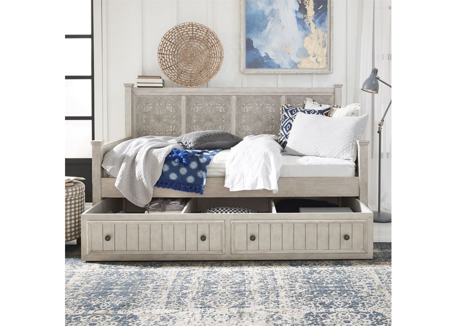 Transitional Twin Daybed With Trundle