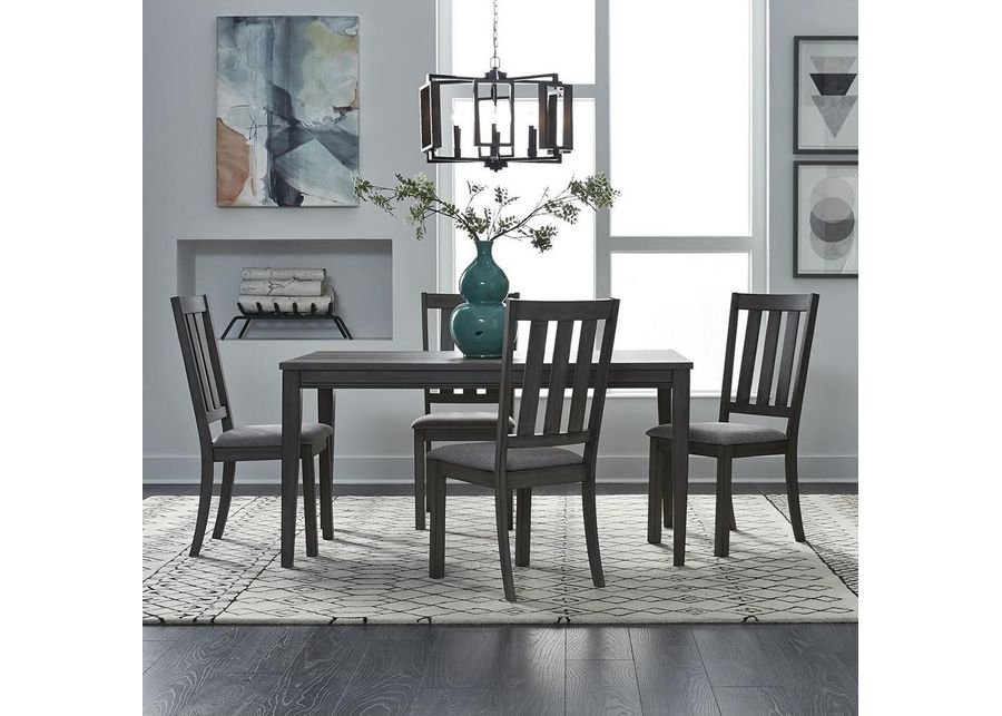 5 Piece Rectangular Table And Chair Set